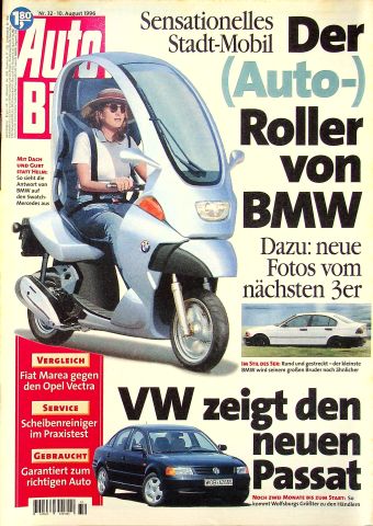 Deckblatt Auto Bild (32/1996)